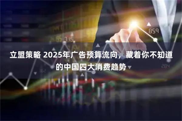 立盟策略 2025年广告预算流向，藏着你不知道的中国四大消费趋势